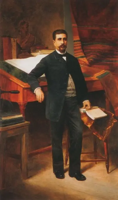 Victorino Carmilo, by José Ferraz de Almeida Júnior