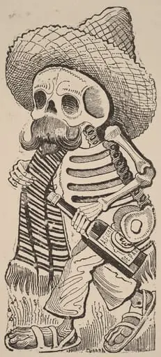 Calavera of Francisco Madero, from Calavera Maderista, by José Guadalupe Posada