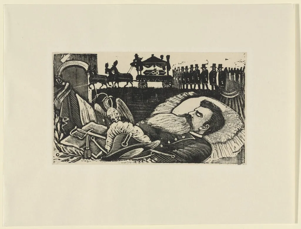 Untitled, by José Guadalupe Posada, ink, 1893