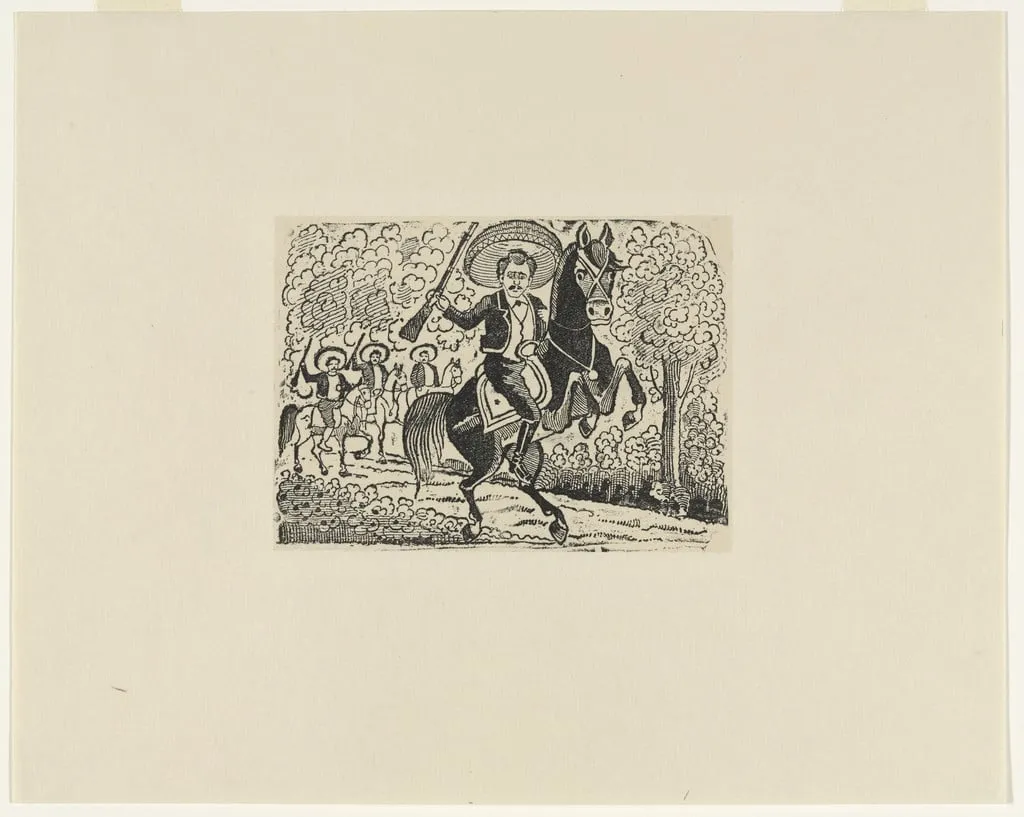 Untitled, by José Guadalupe Posada, ink, 1870