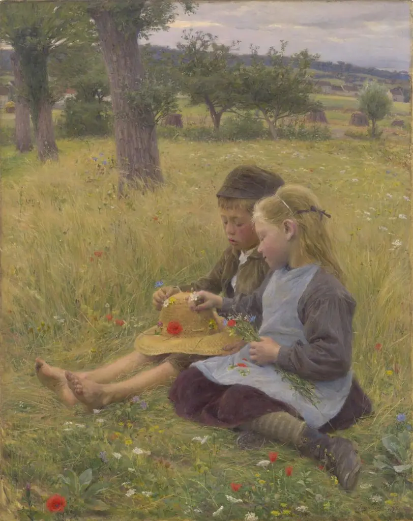 In the fields, by José Júlio de Sousa Pinto