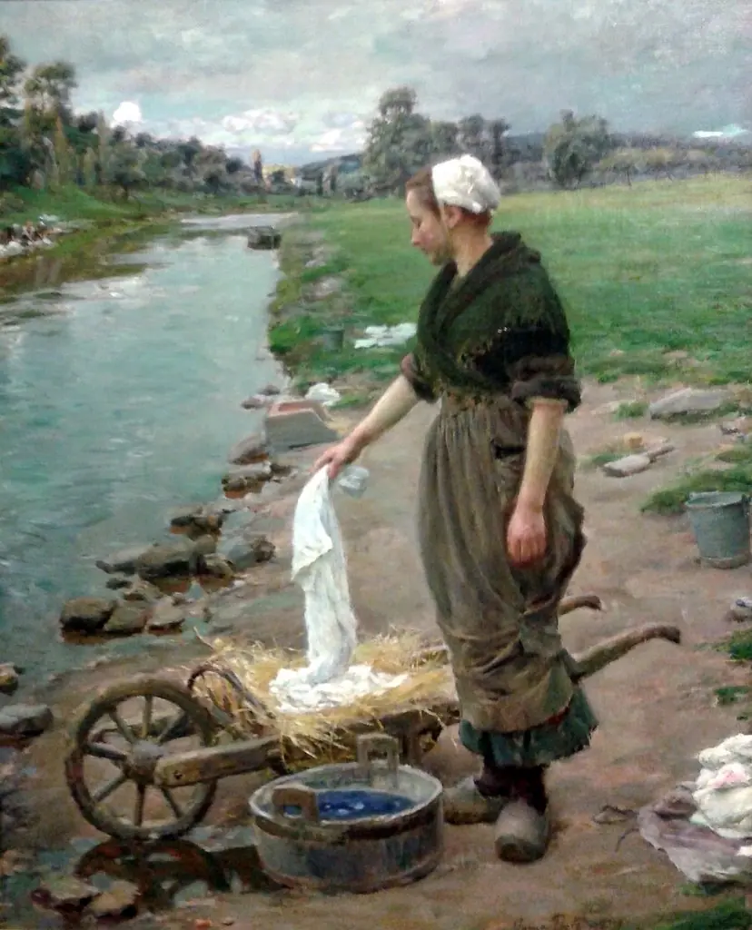 The blue bucket
