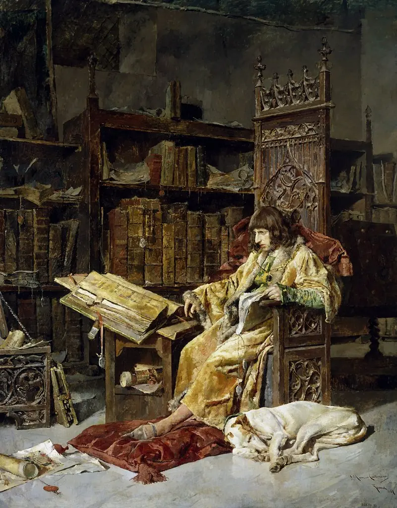 Prince Carlos of Viana, by José Moreno Carbonero