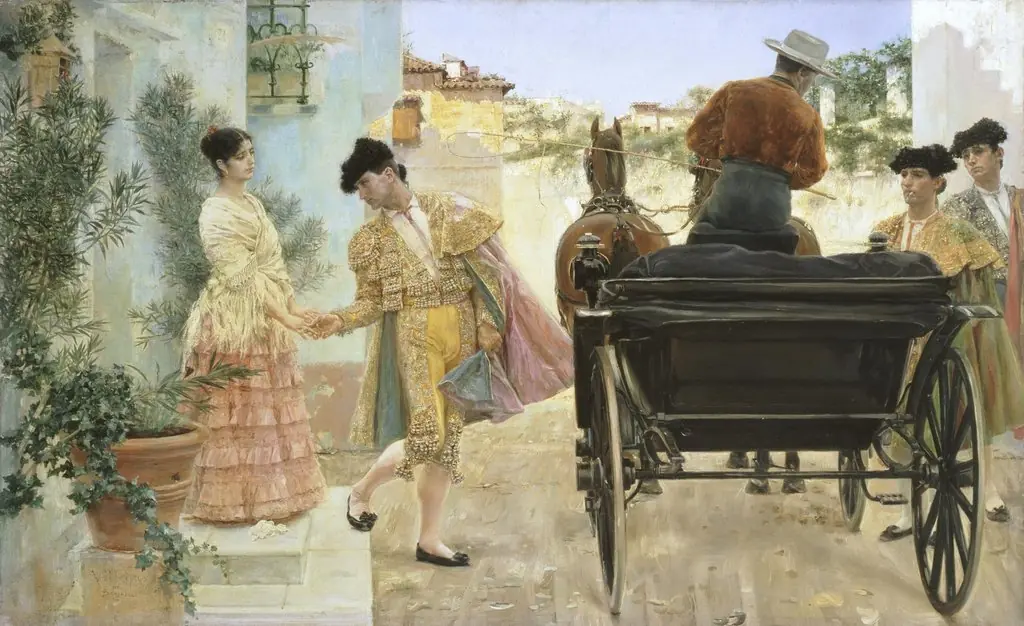 Farwell of Toreador, by José Villegas Cordero
