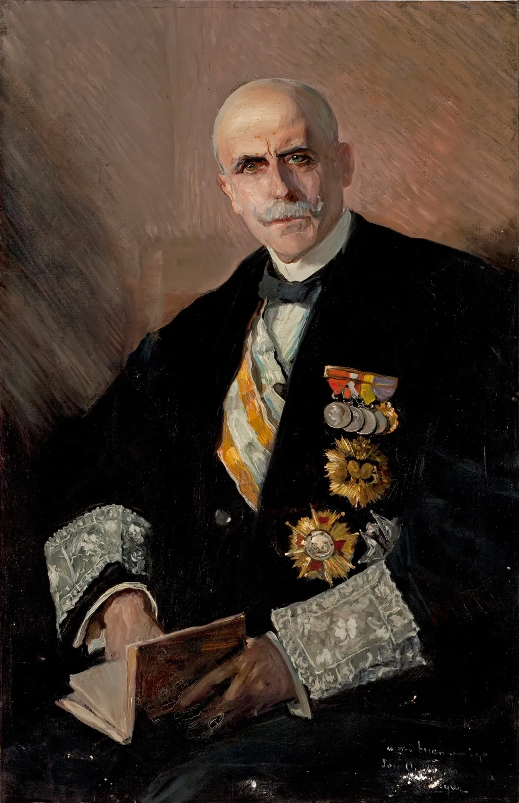 José María Ortega Morejón, by José Villegas Cordero, oil, 1920