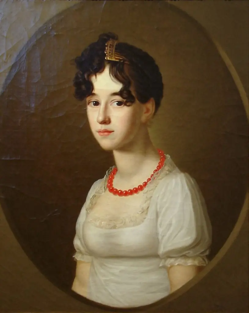 Portrait of Konstanzia Nákó, by Josef Abel