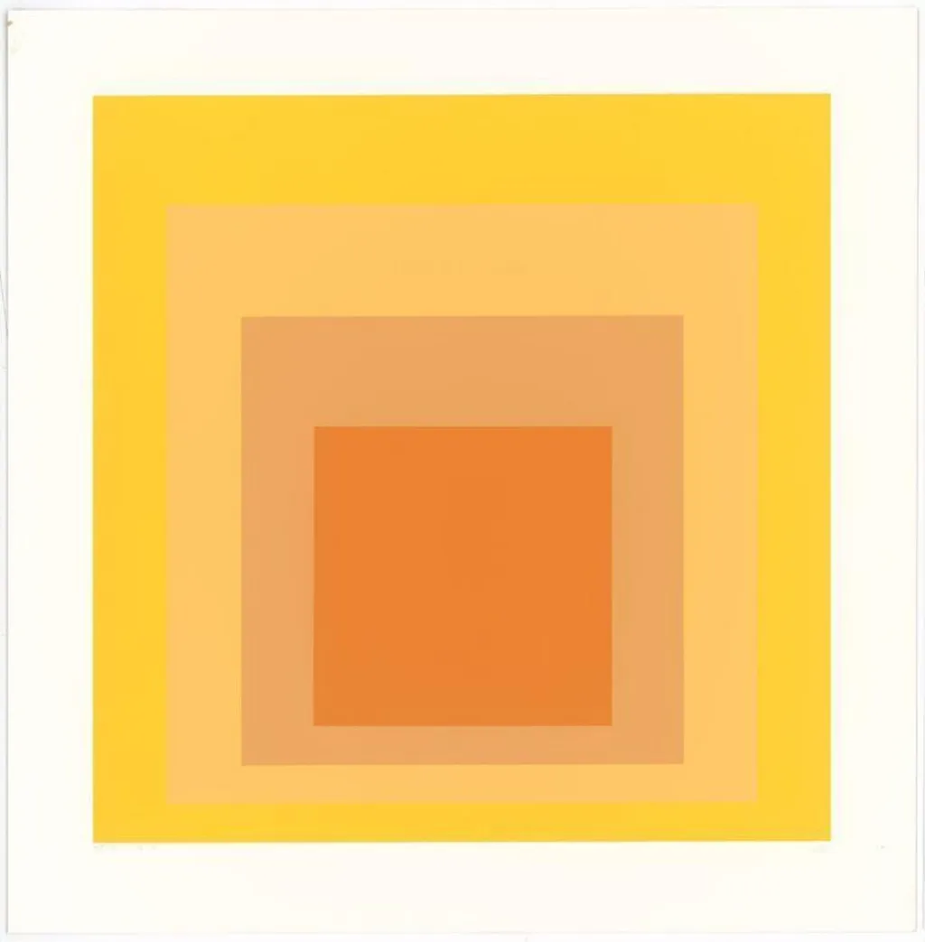 Homage to the Square IV, by Josef Albers, 1967