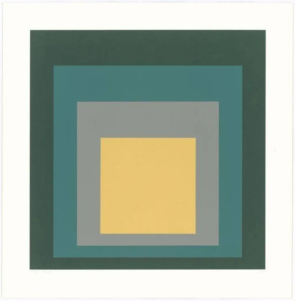 Homage to the Square VI, by Josef Albers, 1967