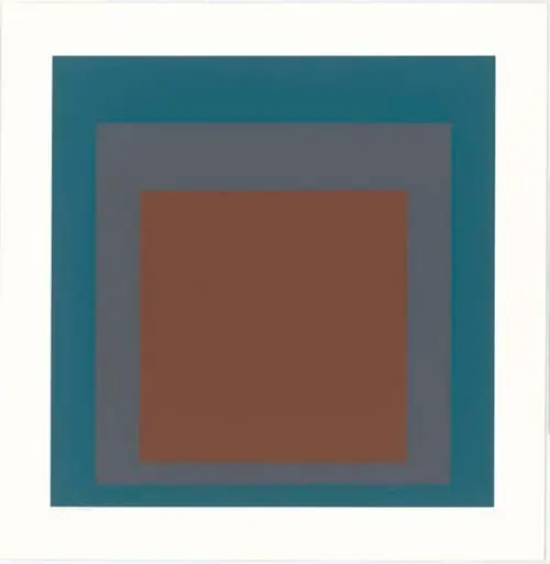 Homage to the square VII, by Josef Albers
