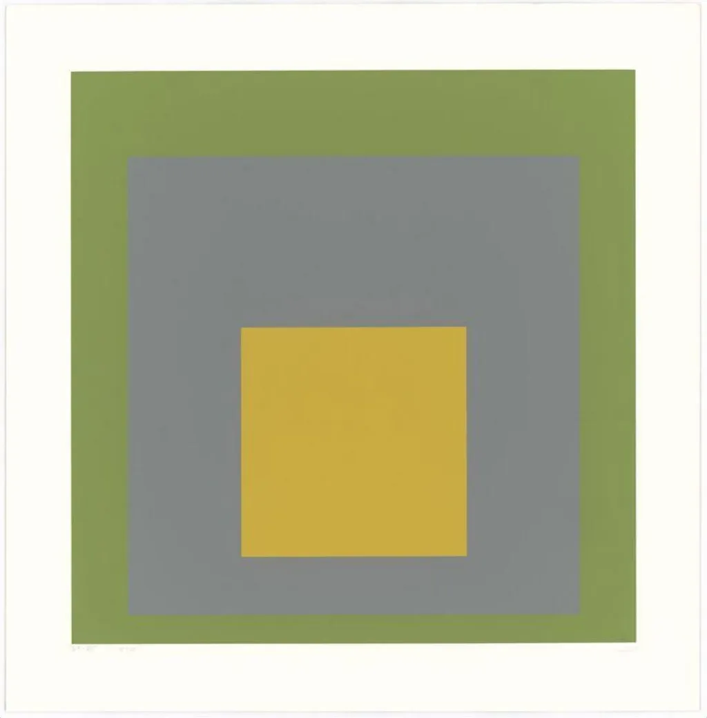 Homage to the Square VIII, by Josef Albers, 1967