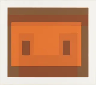 Untitled, by Josef Albers, 1968