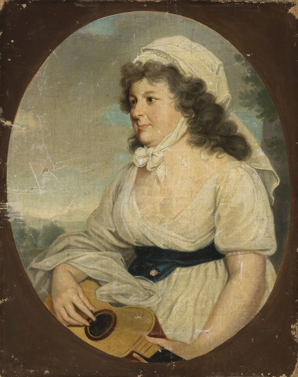 Portrait of countess Esterhazy, by Josef Anton Kapeller, oil, 1800