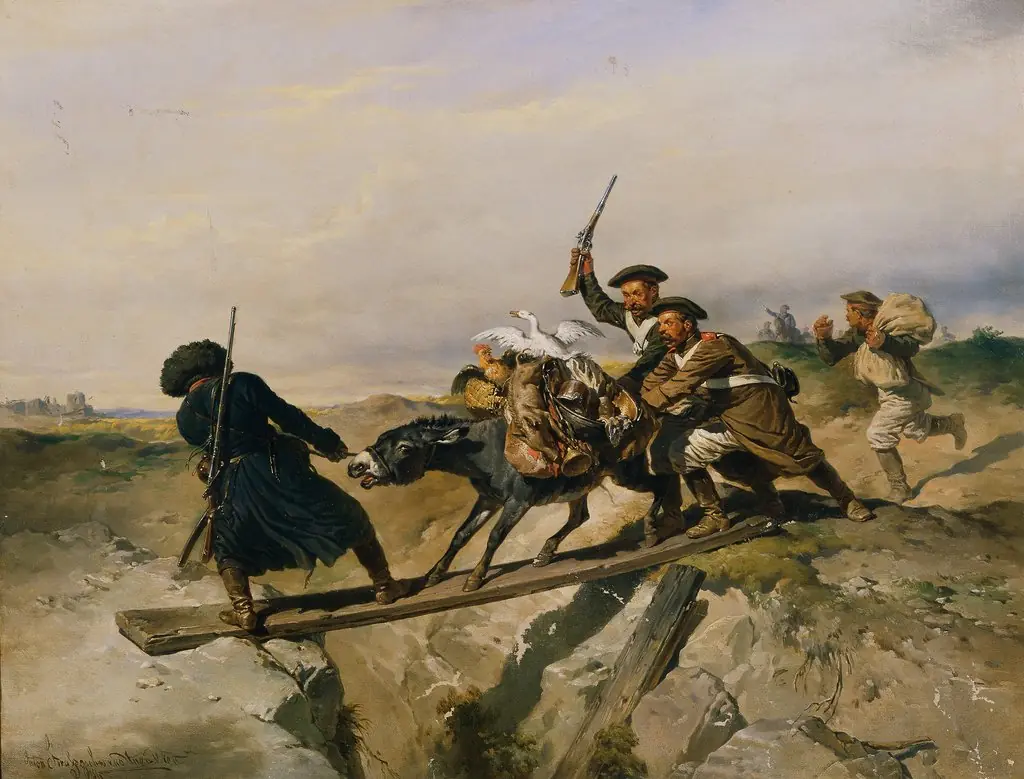 Auf der Requisition, by Josef Anton Strassgschwandtner