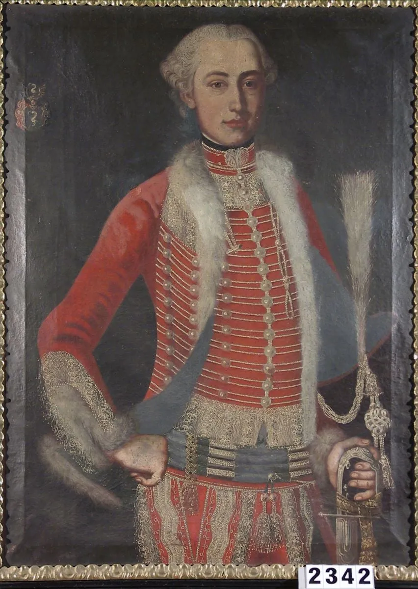 Portretul lui Petrus Traugott von Klausenburger (În RI: Portretul lui P.T. Klausenburger), by Josef Credisch