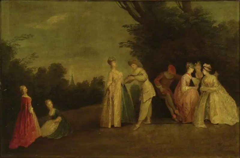Fête galante, by Josef Frans Nollekens