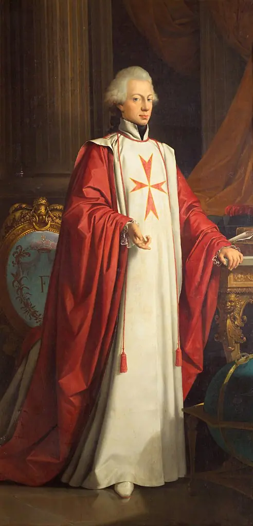 Grand Duke Ferdinand III of Tuscany (1769-1824) in the regalia of the Tuscan Order of St. Stephen, by Josef Geyling