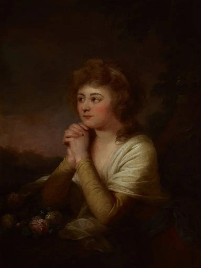Portrait of a Lady from the Skrzyński Family, by Josef Grassi