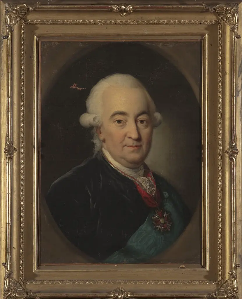 Portrait of Jean Frédéric de Medem, by Josef Grassi