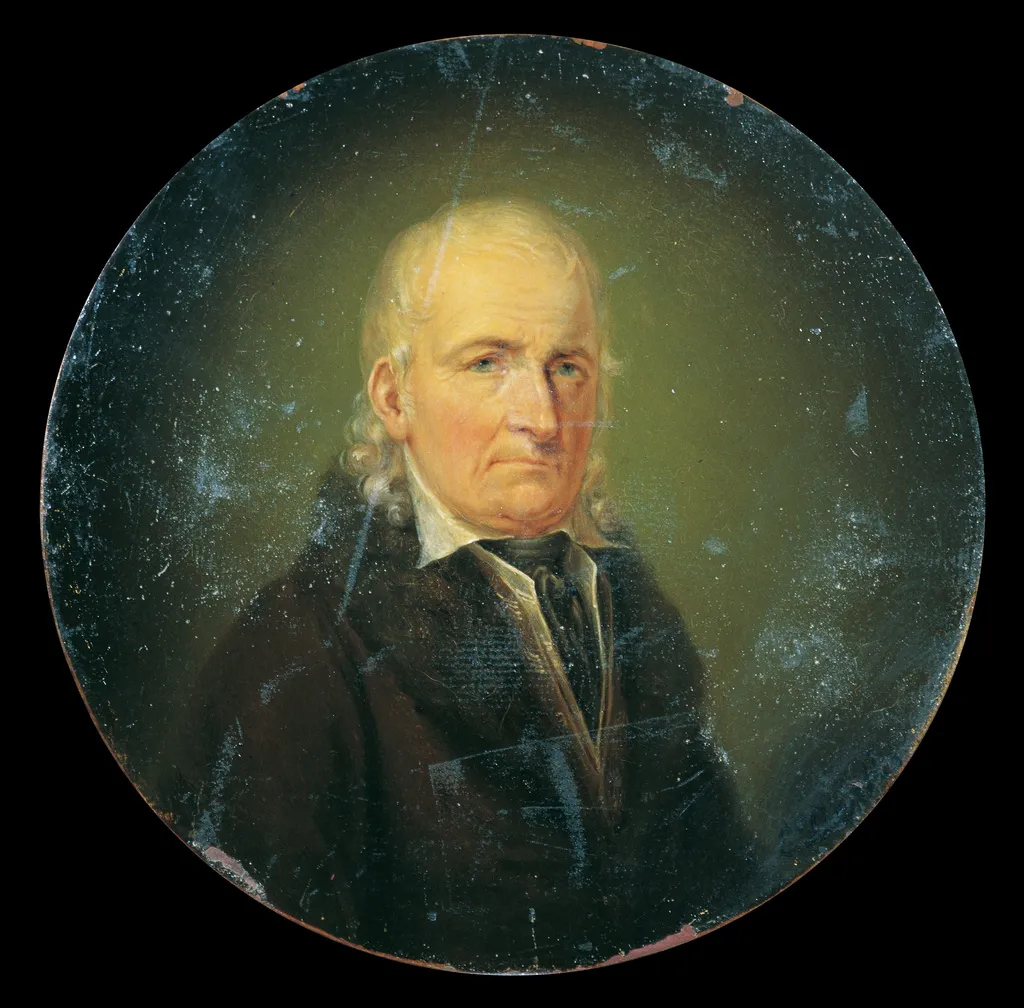 Josef Denk (?), by Josef Lambert Denk, oil, 1828