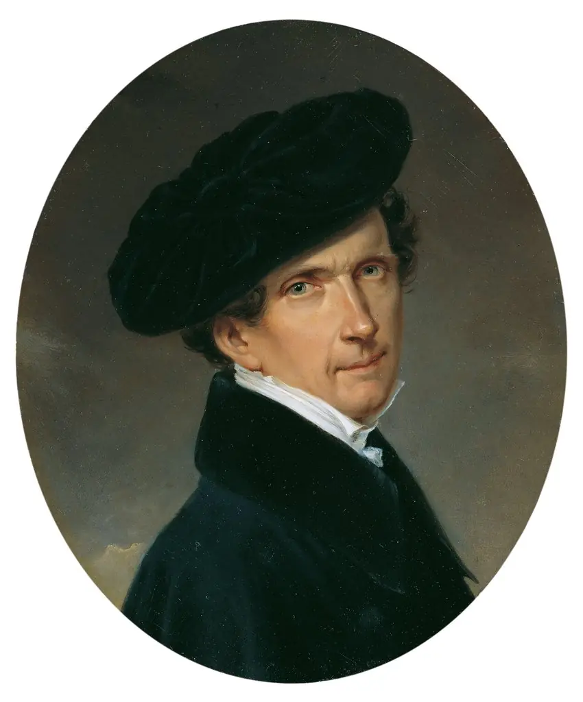 Selbstporträt, by Josef Lambert Denk
