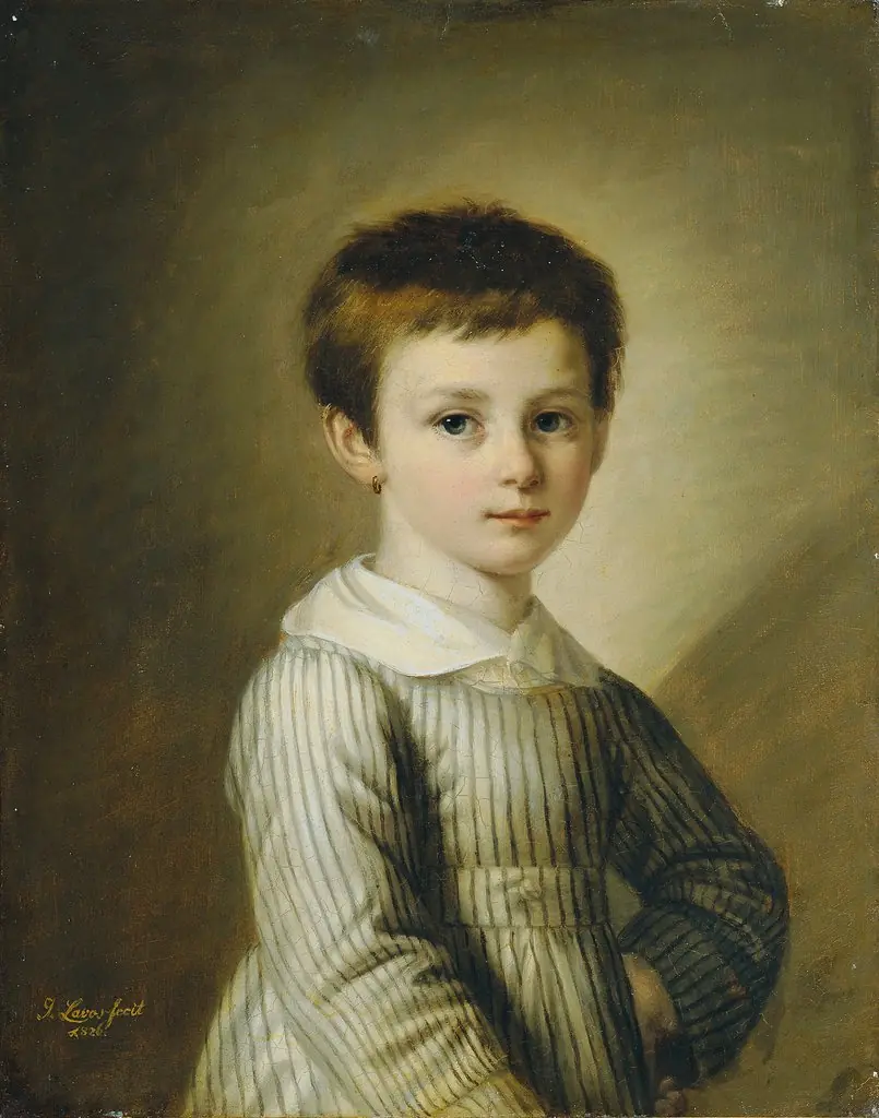 Knabenbildnis, by Josef Lavos
