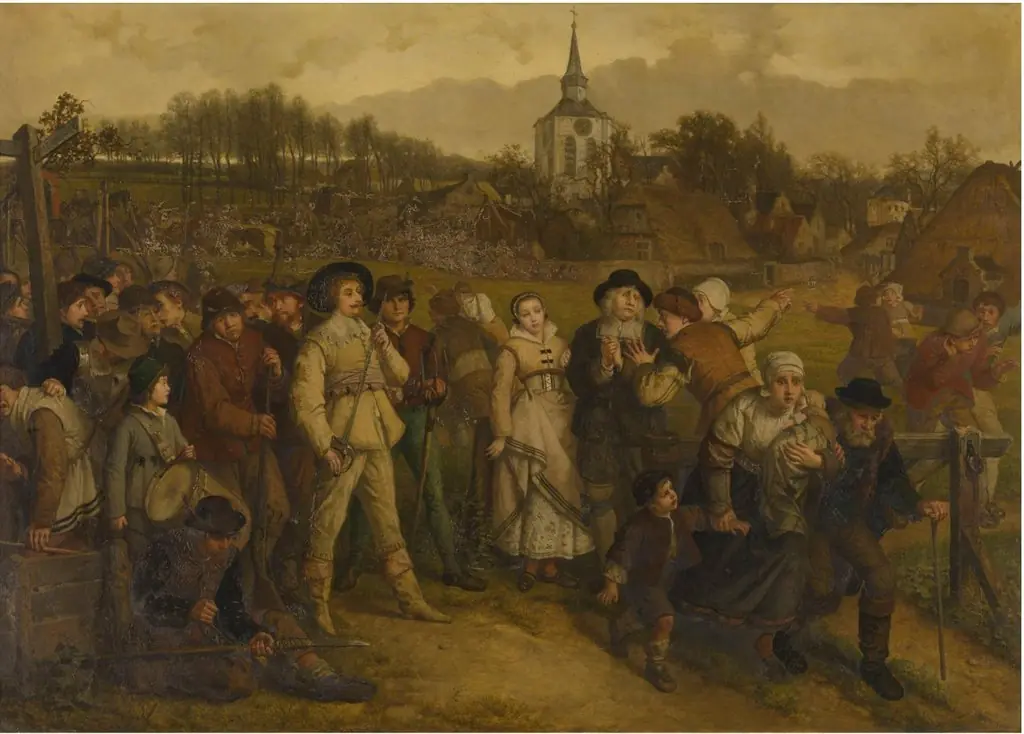 The enemy approaches, by Josef Lies