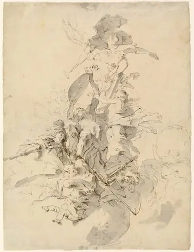 The Glorification of a Prelate, by Josef the Younger Winterhalder