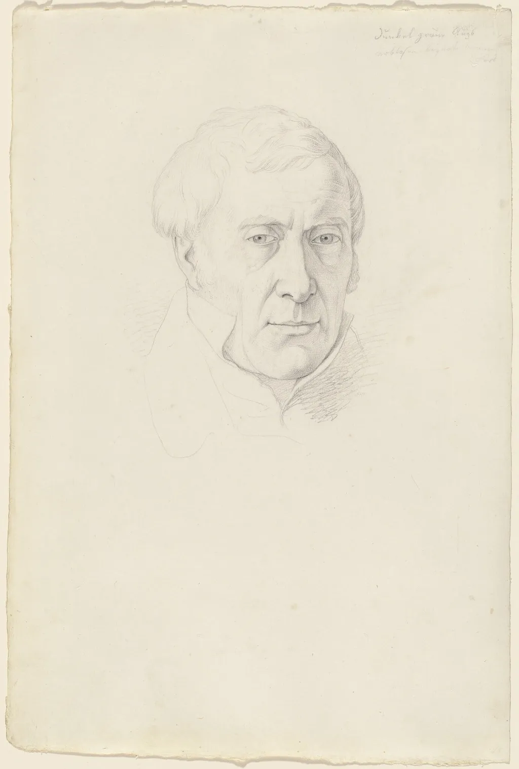 Principe Massimiliano Massimi, by Josef von Führich, graphite, 1828