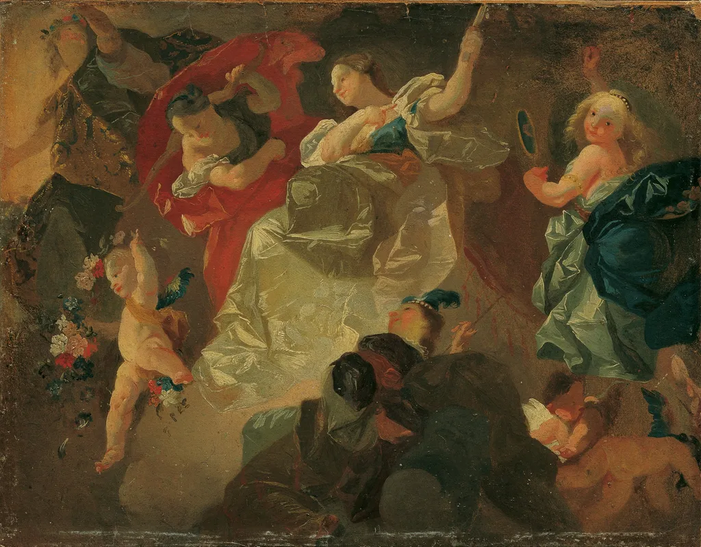 Virtues, by Josef Winterhalder der Jüngere, unspecified, 1765