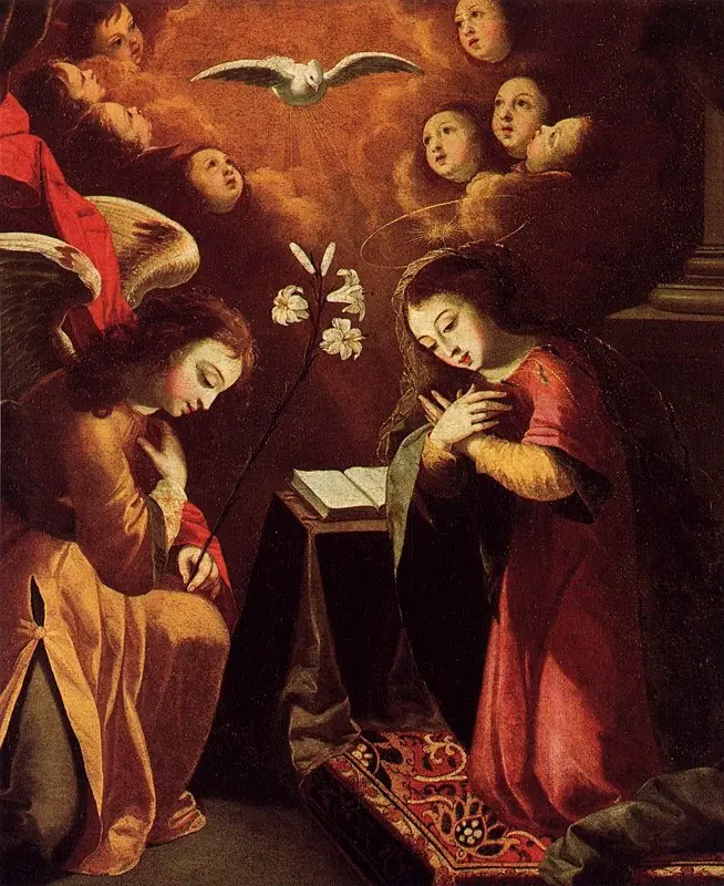 Annunciation (Josefa de Óbidos), by Josefa de Óbidos