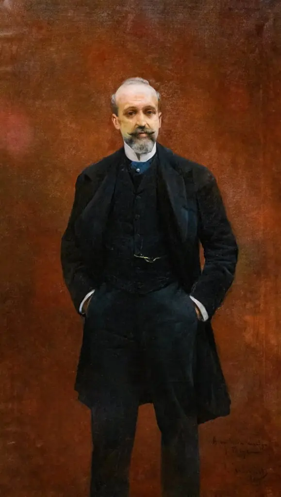 Portrait of Josep Puigcarbó, by Josep Cusachs