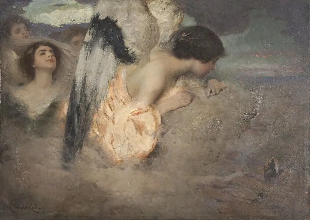 The Flight into Egypt, by Josep Maria Tamburini i Dalmau