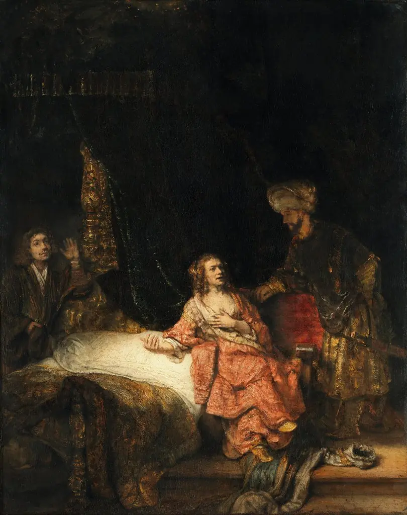Joseph accused by Potiphar's wife