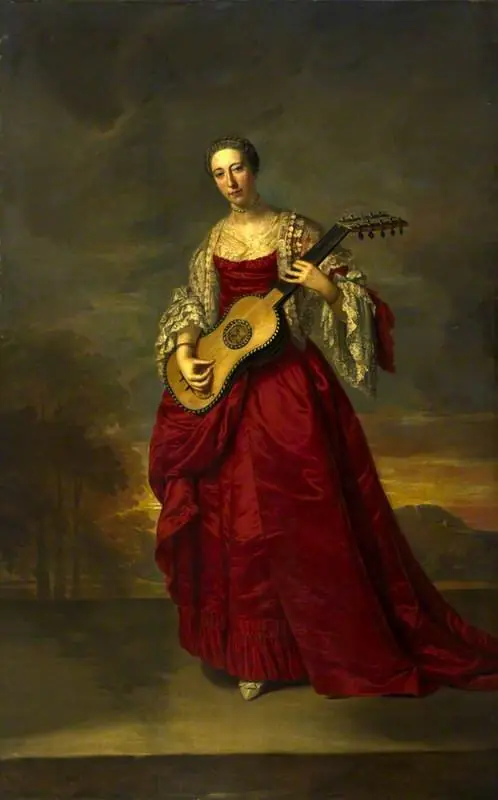 Caroline D'Arcy, 4th Marchioness of Lothian (died 1778), by Joseph Antony Adolph