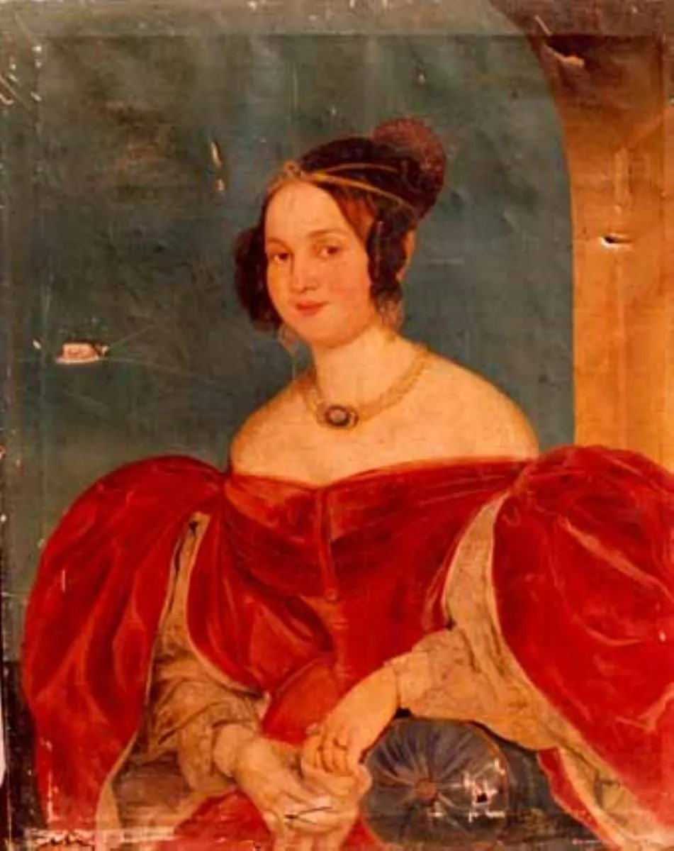 Portret de femeie, by Joseph August Schöefft, unspecified, 1836