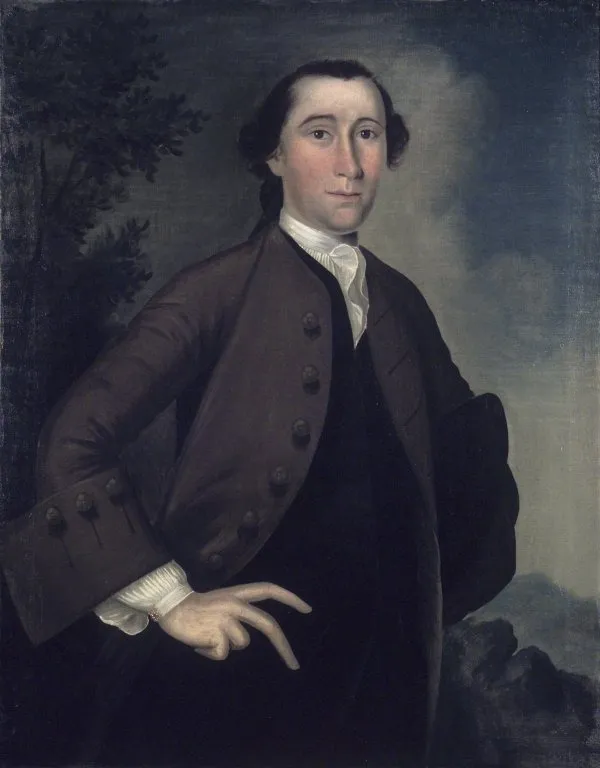 John Haskins, by Joseph Badger, oil, 1759