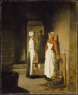 At the Fountain