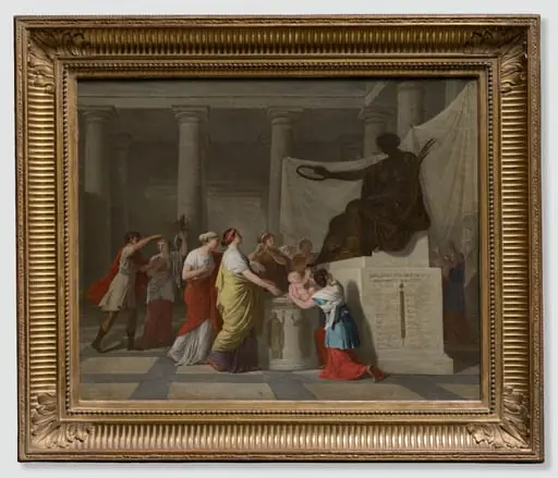 Le Dévouement des Citoyennes de Paris (The Dedication of the Citizens of Paris), by Joseph-Benoît Suvée