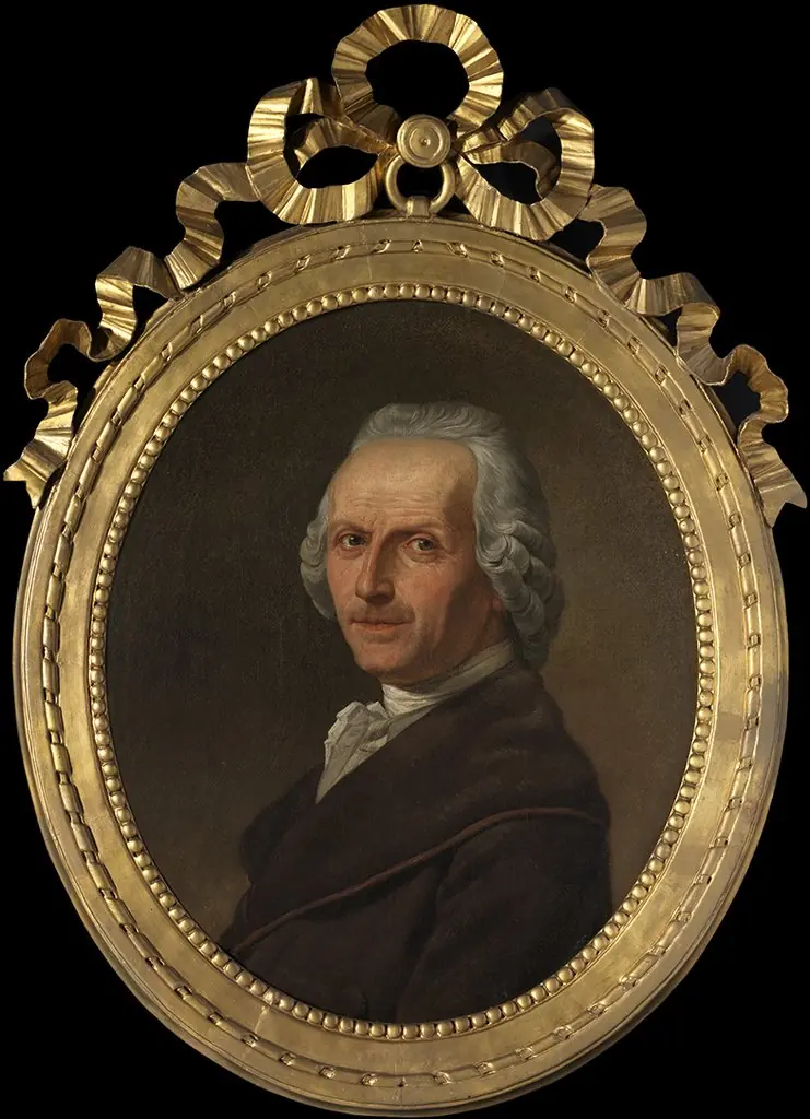 Portrait of Paul Josef de Cock, by Joseph-Benoît Suvée