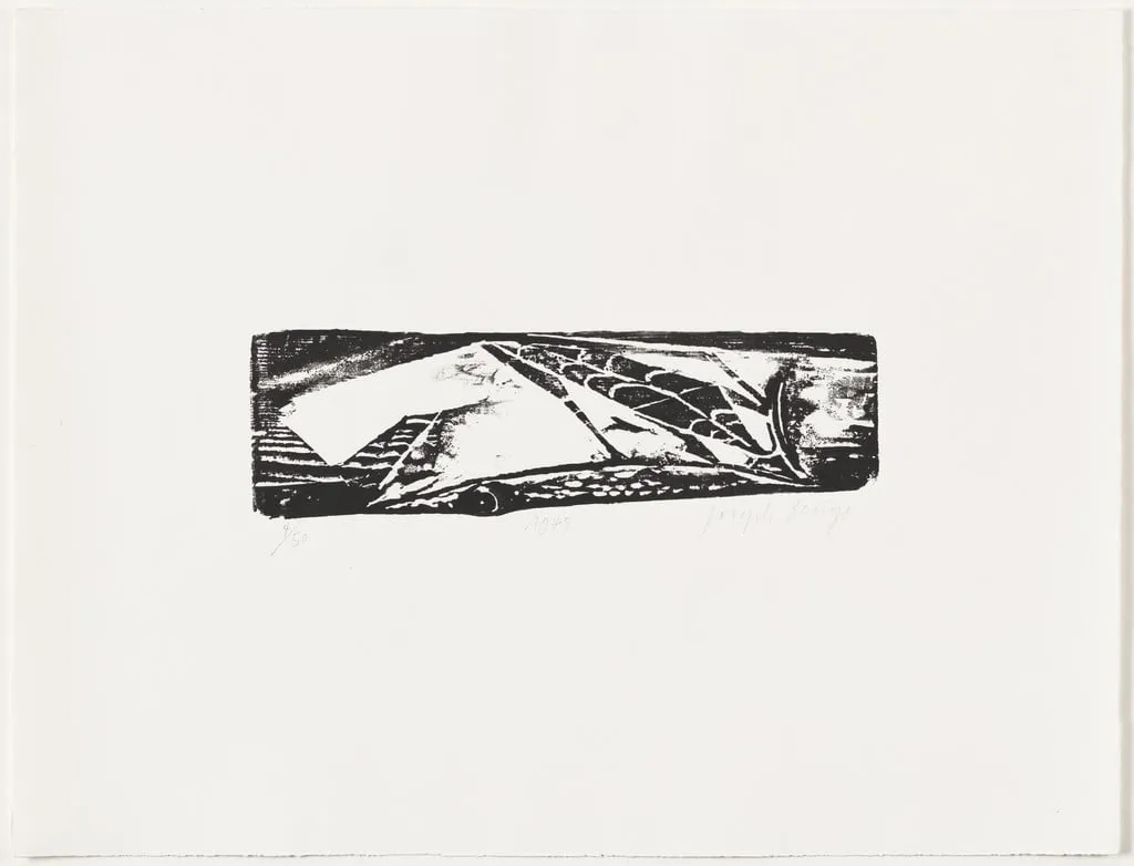 Untitled, by Joseph Beuys, ink, 1974