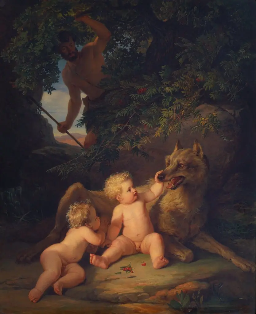 Romulus und Remus, by Joseph Binder