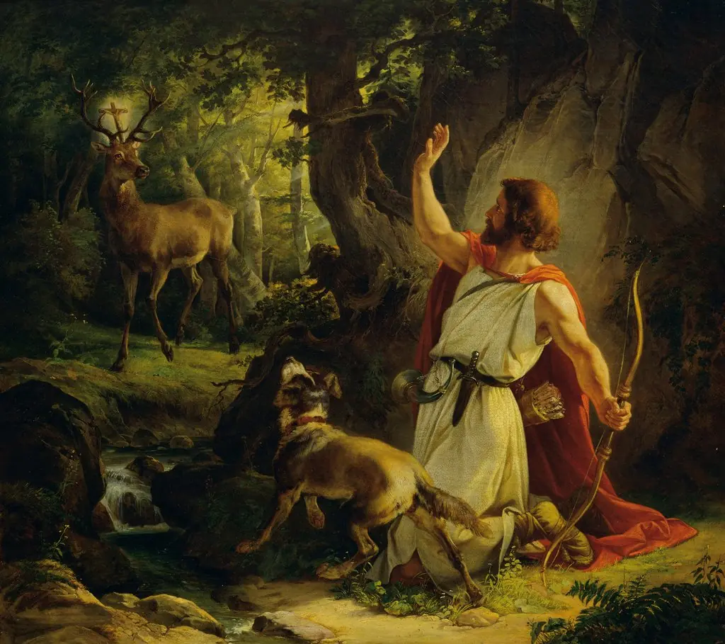 The Conversion of St. Eustace, by Joseph Binder