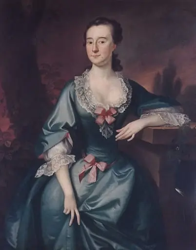 Mrs. David Chesebrough, by Joseph Blackburn