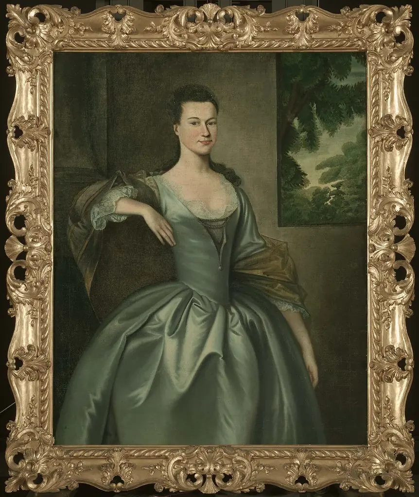 Mrs. Joseph Blaney (Abigail Browne), by Joseph Blackburn