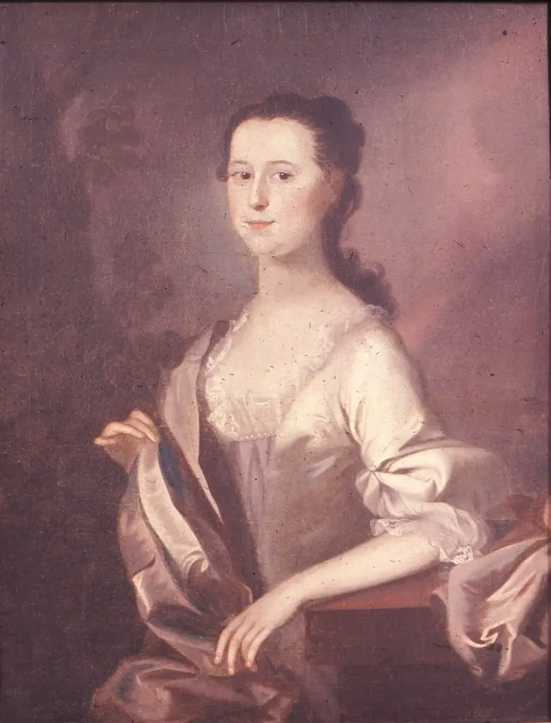 Mrs. Wyseman Clagett (Née Lettice Mitchell; Later Mrs. Simon McQuesten), by Joseph Blackburn