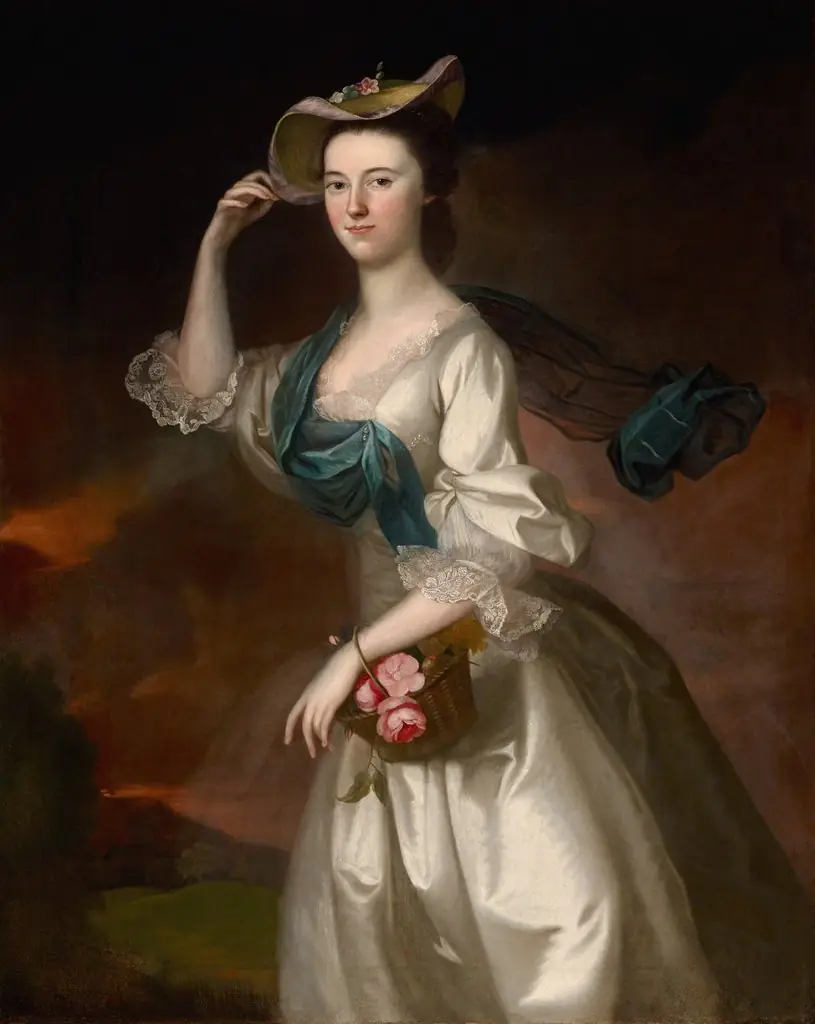 Portrait of Abigail Erving Scott, by Joseph Blackburn