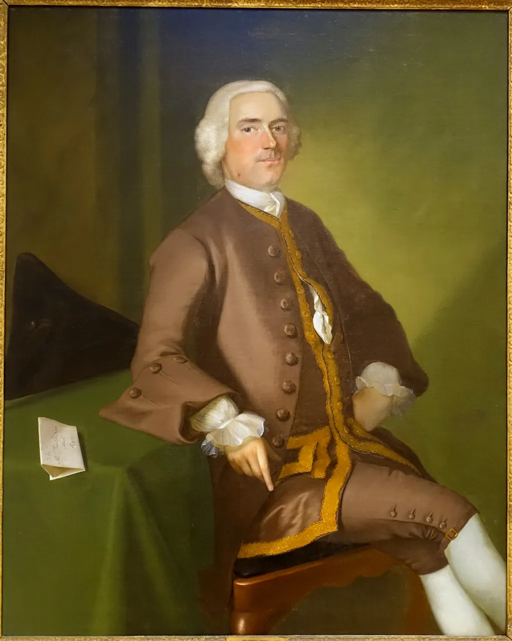 Timothy Fitch by Joseph Blackburn, by Joseph Blackburn, oil, 1768