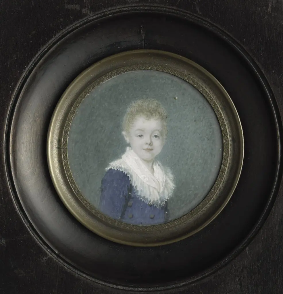 Portrait of a six-year-old Boy of the Bus Family, by Joseph Boze