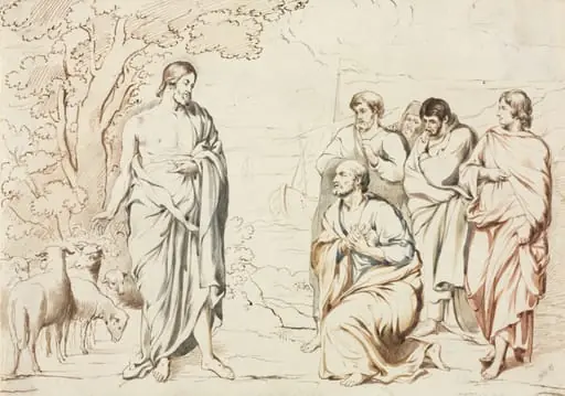Christ and His Disciples, by Joseph Brett