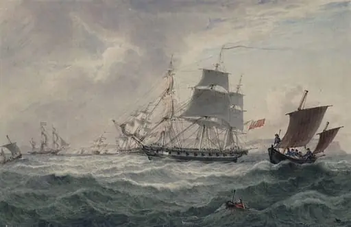In the English Channel, by Joseph Cartwright